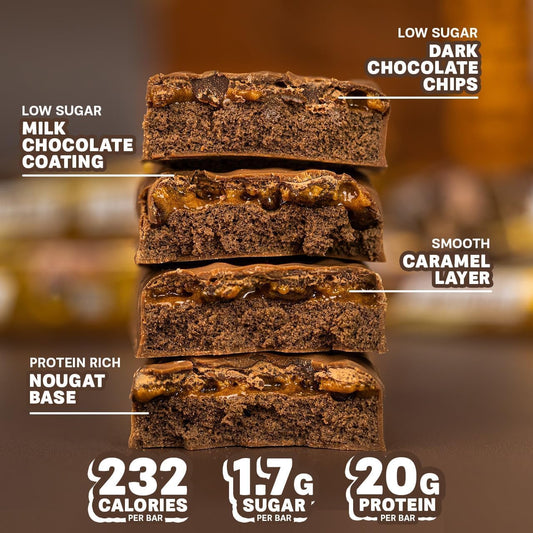 Grenade Carb Killa High Protein Bar Fudged Up | Low Sugar 12 x 60g UAE