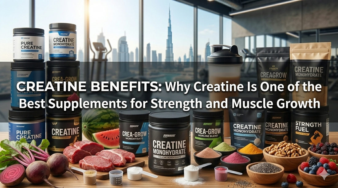 Creatine Benefits: Why Creatine Is One of the Best Supplements for Strength and Muscle Growth