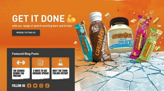 Grenade Protein Bars UAE – High Protein Low Sugar Snack