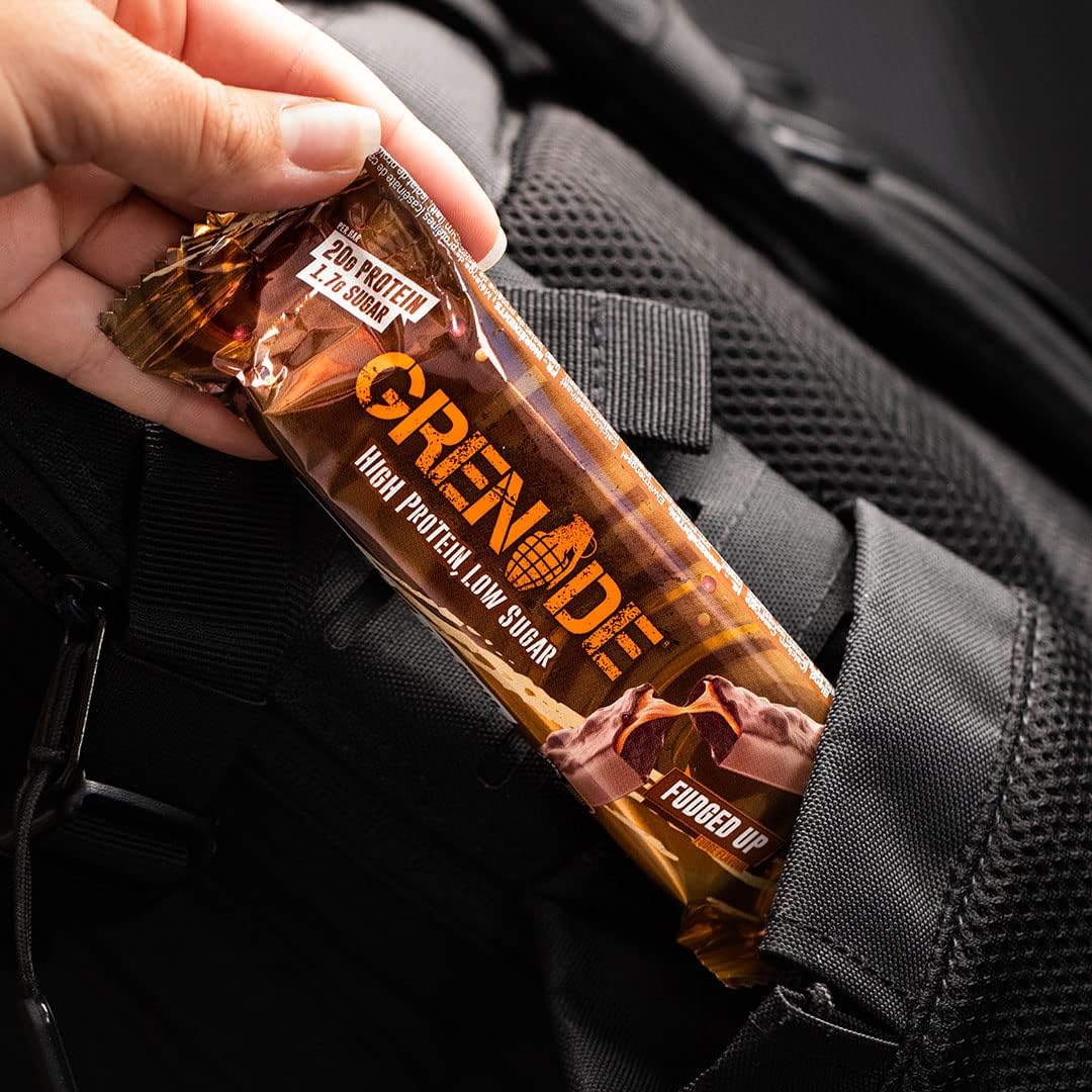 Grenade Carb Killa High Protein Bar Fudged Up | Low Sugar 12 x 60g UAE