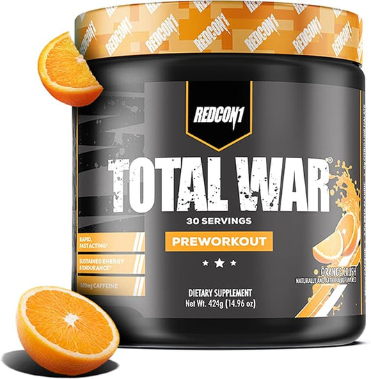 REDCON1 Total War Pre-Workout Orange Crush | 30 Servings UAE